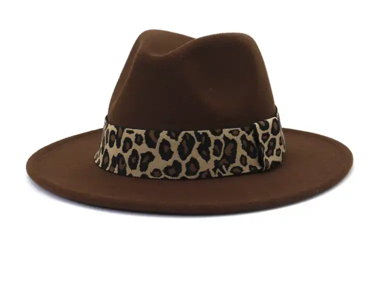 Icon Leopard Fedora – Iconic Apparel LLC Icon Leopard Fedora – Iconic Apparel LLC